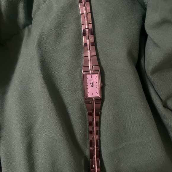 Seiko Silver Rectangular Face Watch - Picture 4 of 5